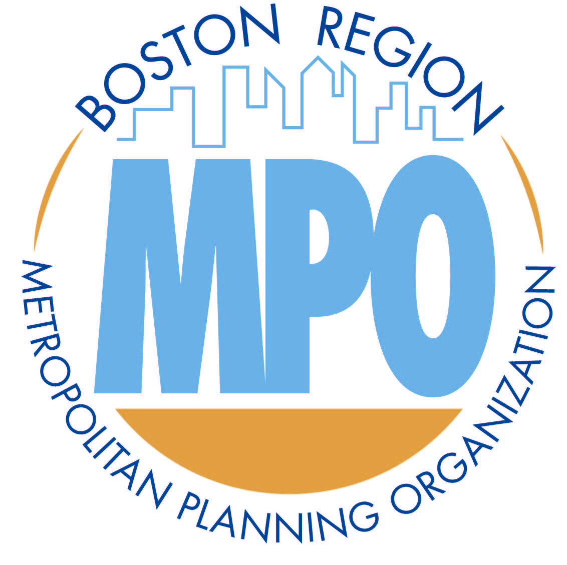 Logo for the Boston Region Metropolitan Planning Organization.